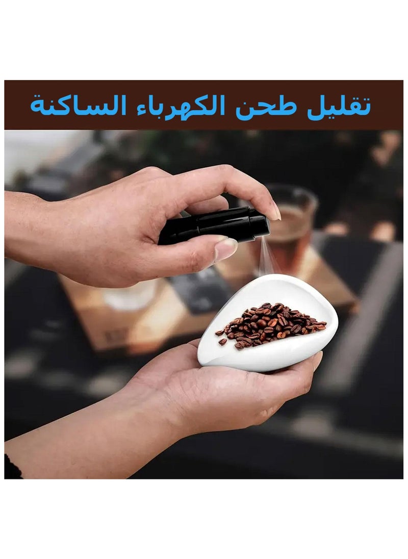 KADRAMA Coffee Bean Spray 10ml Coffee Bar Accessories Spray Bottle for Coffee Lover Gift, Black  - Image 4