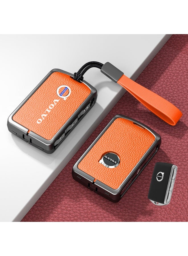 Volvo High end car key protection case suitable for Volvo's new xc60/xc40/s60/s90/xc90/v60/v90 car key shell case - Image 1