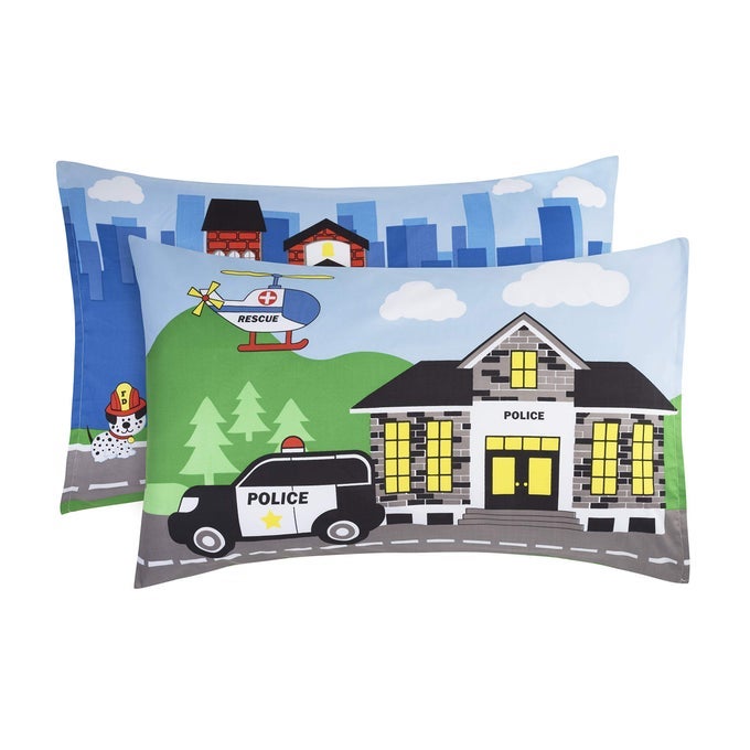 2PACK STANDARD SIZE PILLOWCASES FIT PILLOWS 20 X 26 100 SOFT BREATHABLE MICROFIBER PERFECT FOR TODDLER LITTLE BOY TWINFULL SIZE BED RESCUE