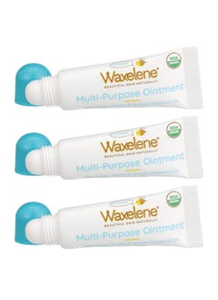 Waxelene Multipurpose Ointment Organic Lip Tube Pack Of 3  - Image 1