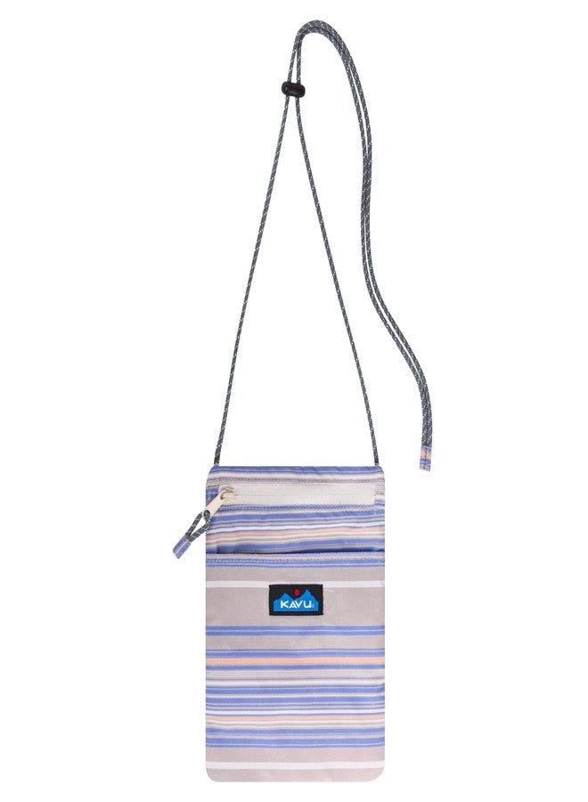 KAVU Summerland Pouch Passport Crossbody Rope Sling - Simple Stripe - Image 1