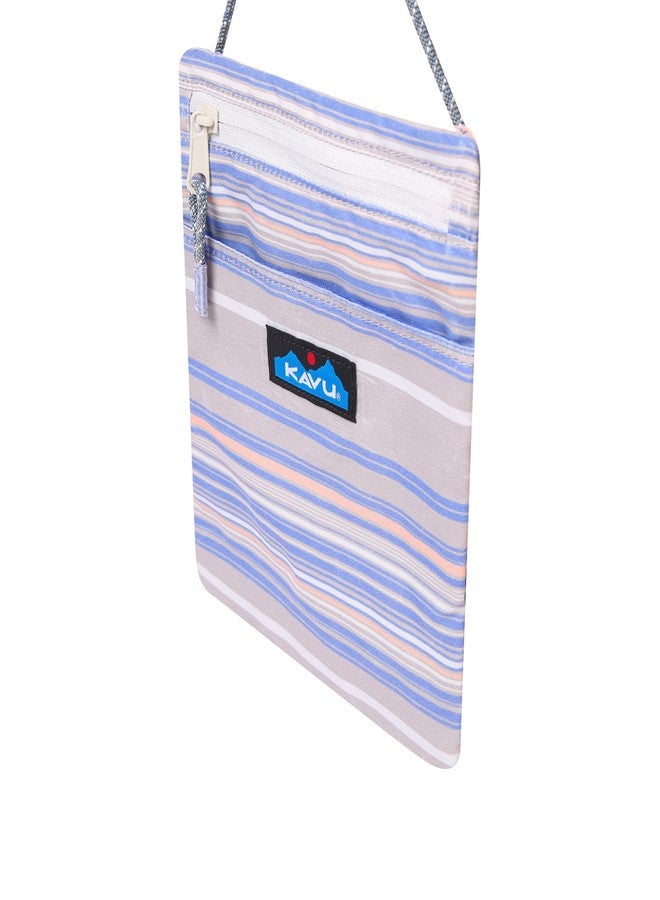 KAVU Summerland Pouch Passport Crossbody Rope Sling - Simple Stripe - Image 5