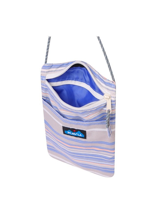 KAVU Summerland Pouch Passport Crossbody Rope Sling - Simple Stripe - Image 3