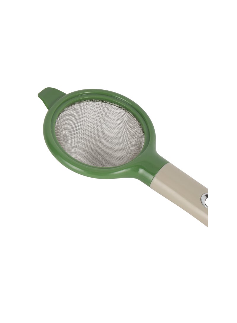 Royalford Kitchen Strainer with ABS Handle- RF12644/ Stainless Steel Extra Fine Mesh, Multi-Purpose/ Easy and Comfortable to Hold, Durable and Safe to Use/ Perfect for Tea, Coffee, Juice/ Liquid Strainers for Kitchen Use Assorted Colors - Image 2