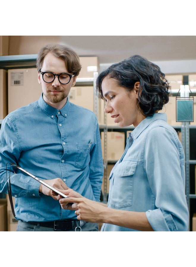 Epakh 30 Pack Shop Ticket Holders Work Order Holder For 9 X 12 Inch Hanging Sleeve Job Ticket Holders With Strap Both Sides Clear (Black) - Image 5