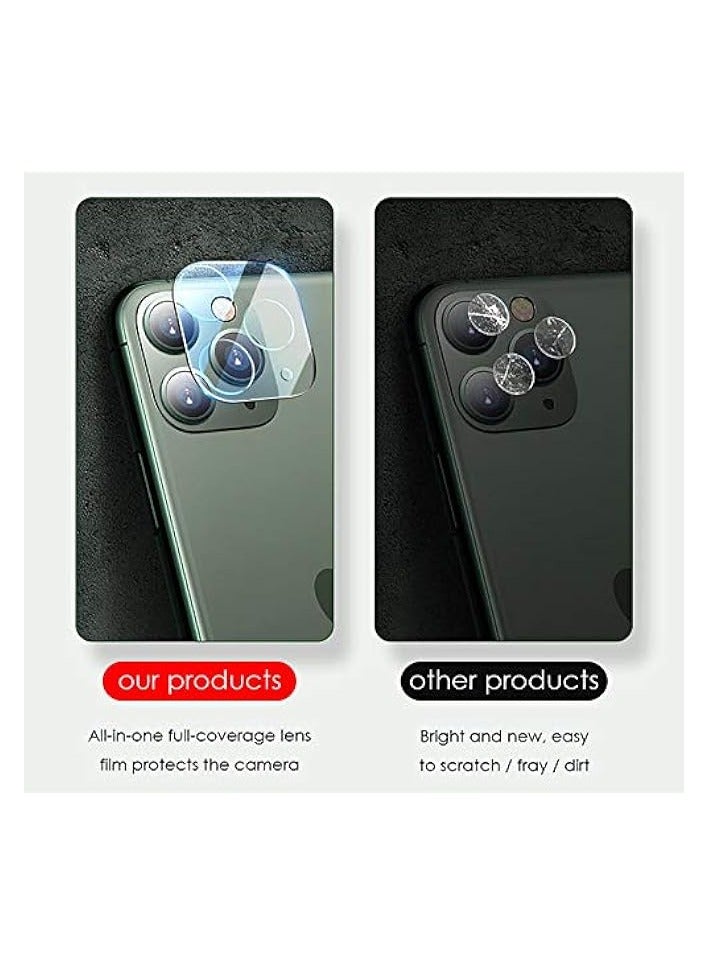 PROMASS Camera Lens Protector Rear Camera Cover- For iPhone 12 Pro Max Case 9H HD Clear Tempered Glass Back Camera Protector, Case Friendly, Easy Installation - Image 5