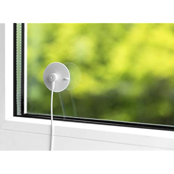 02266 Sonnensensor Fr Elektrischer Gurtwickler Rolldrive 55, 65 Und 105, Kabellnge 1,5 M, Cable Length 1.5 M, White - Image 2