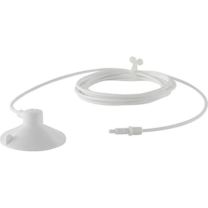 02266 Sonnensensor Fr Elektrischer Gurtwickler Rolldrive 55, 65 Und 105, Kabellnge 1,5 M, Cable Length 1.5 M, White - Image 1