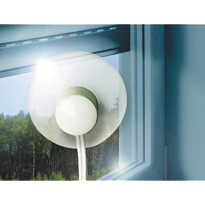 02266 Sonnensensor Fr Elektrischer Gurtwickler Rolldrive 55, 65 Und 105, Kabellnge 1,5 M, Cable Length 1.5 M, White - Image 3