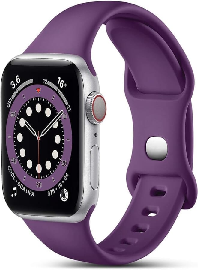 Next Store Silicone Band for iWatch 38mm 40mm 41mm Compatible with iWatch Series 1 to 9 All Series 1 to 9 Women Men