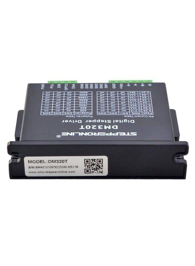 STEPPERONLINE Digital Stepper Motor Driver 0.3-2.2A 10-30VDC for Nema 8,11,14,16,17 Stepper CNC 3D Printer DM320T - Image 4