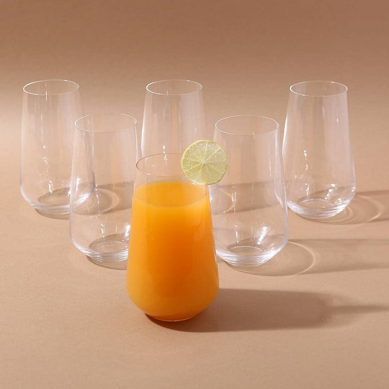 Wonderchef Modena HiBall Glass 440 ml Set of 6 - Image 1