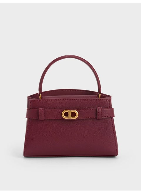Aubrielle Small Tote - Red