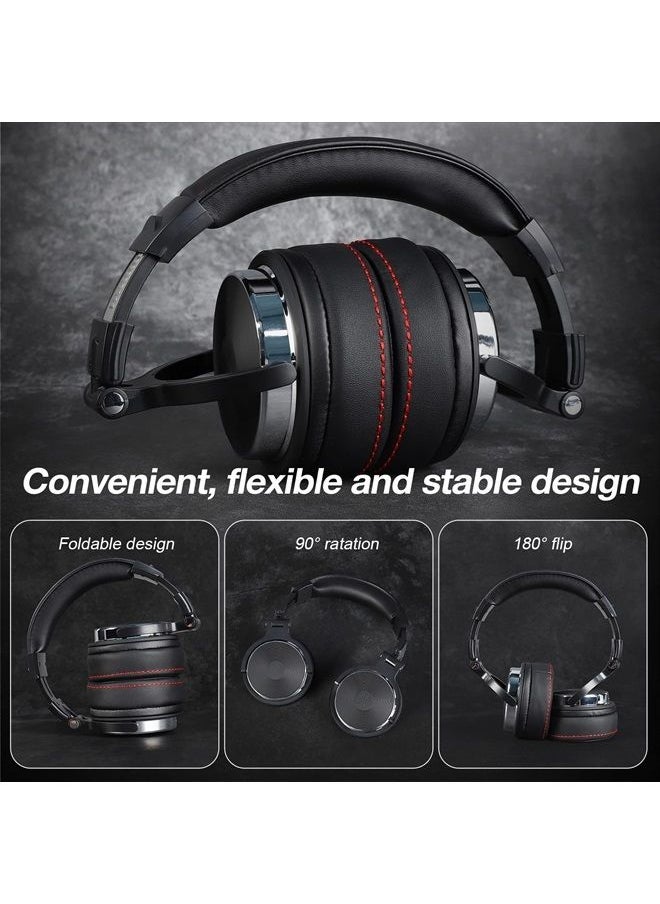 Hi-Res Over Ear Headphones for Studio Monitoring and Mixing, Sound Isolation, Protein Leather Earcups, 50mm Driver Unit, Wired Headphones for AMP Guitar Keyboard (Pro-50) - pzsku/Z3A3890F8897E312378AFZ/45/_/1686478959/1b7fbc92-bec3-494b-85e6-d5d93109919e