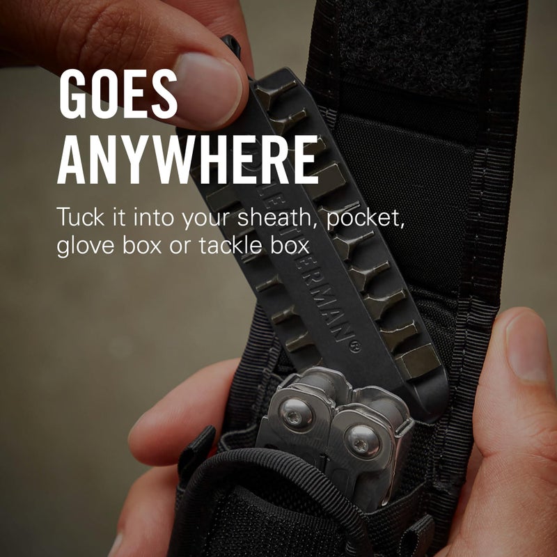 LEATHERMAN ليذرمان، مجموعة بت، 21 بت مفك براغي مزدوجة الطرف لأدوات متعددة - Image 4