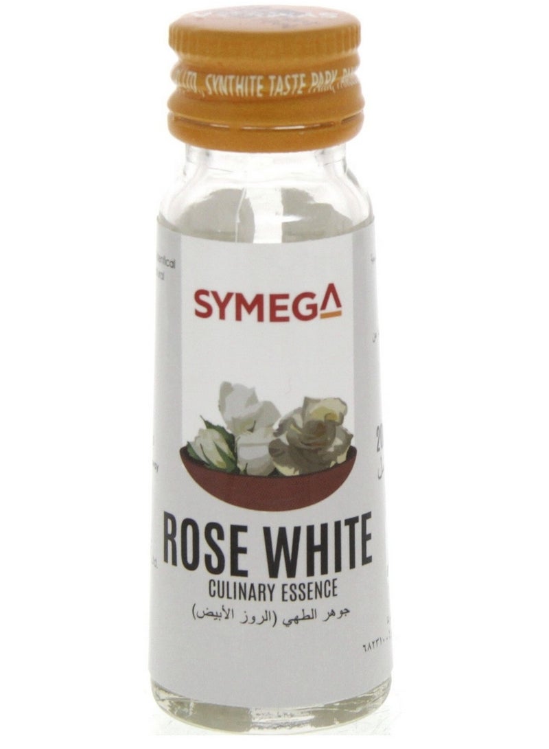 SYMEGA Rose White Culinary Essence 20 ML - Image 1
