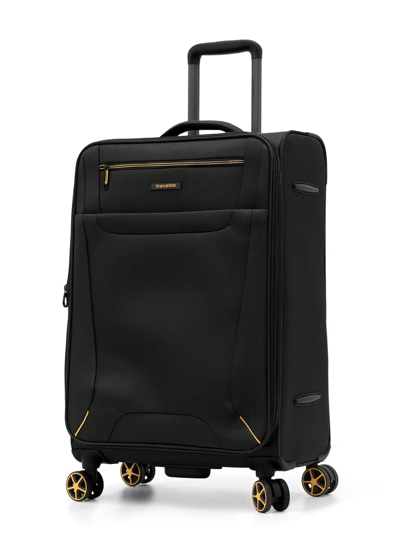 ترافلايت travelite softside luggage trolley bag 4 pcs set,black