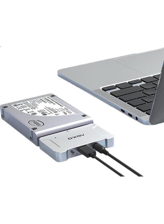 Aoko U.2 Hard Drive Dock, Nvme Protocol, U2 Ssd Enclosure, Enterprise-Grade U.2 To Usb 3.2 Hard Drive Adapter, Compatible With 2.5/3.5-Inch Sata Mechanical Hard Drives, U3S - Image 2