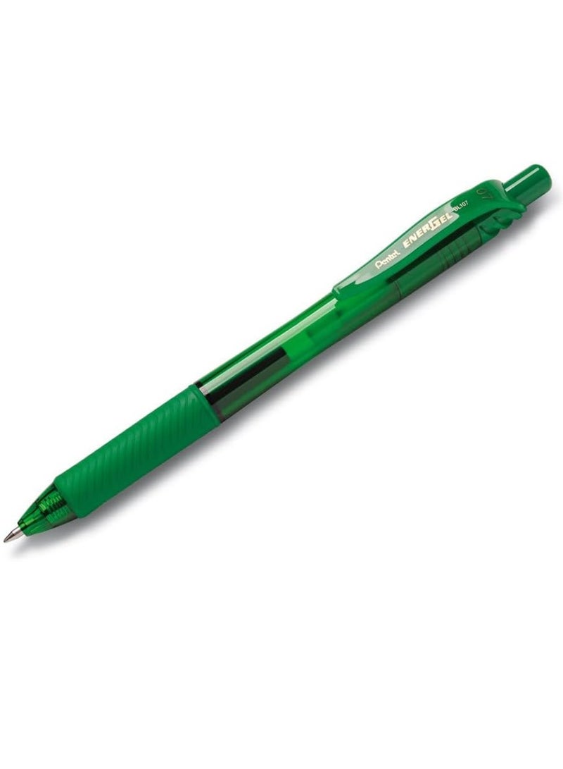 Pentel قلم حبر جل إنرجيل 0.7 مم طرف أخضر - قطعة واحدة - Image 2