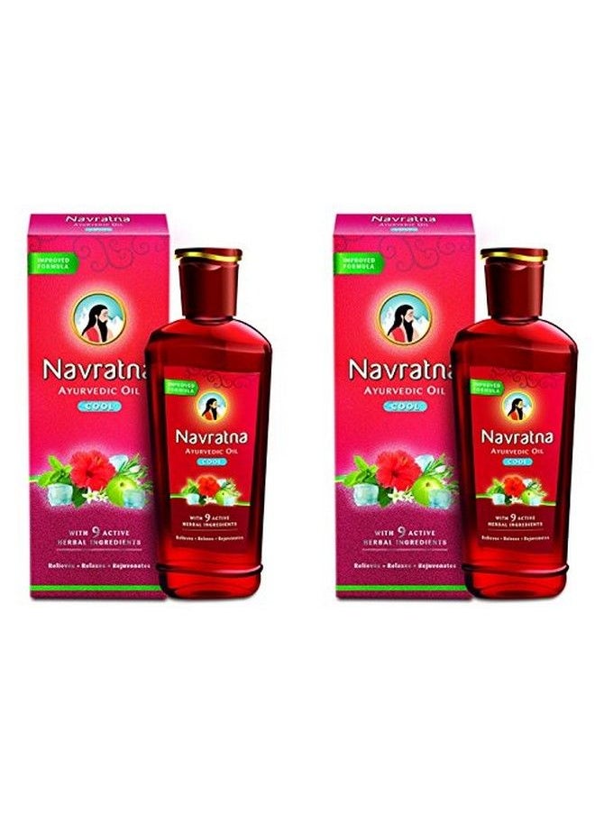 Navratna Hair Oil 200Ml (Pack Of 2)  - Image 1
