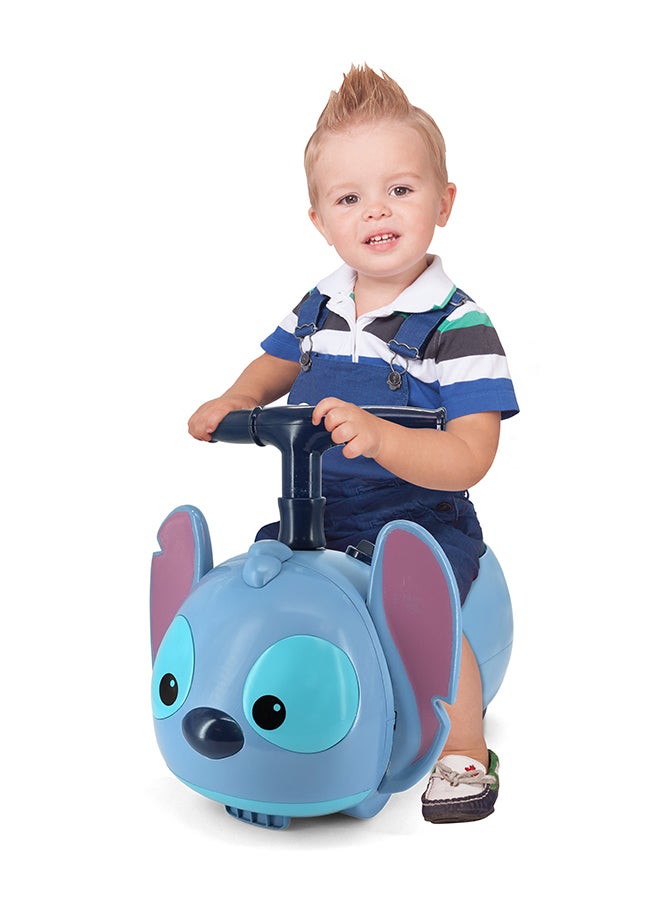 Kiddieland | Lights 'N' Sounds Stitch Zoom Ride On - Image 4