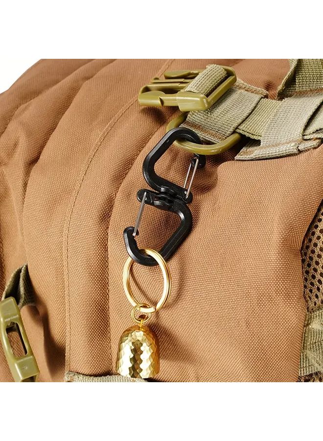 3 Small 360 Degree Rotating Hooks Portable S Hooks Multifunctional Camping Backpack Buckles Outdoor Gear - Image 4