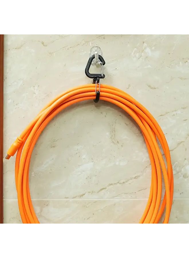 3 Small 360 Degree Rotating Hooks Portable S Hooks Multifunctional Camping Backpack Buckles Outdoor Gear - Image 5