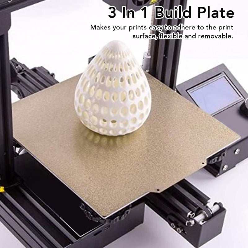 3D Printer Build Plate 410x430MM Double Sided PEI Spring Steel Plate and Soft Magnetic Sheet Kit for PLA ABS ASA PETG - Image 5