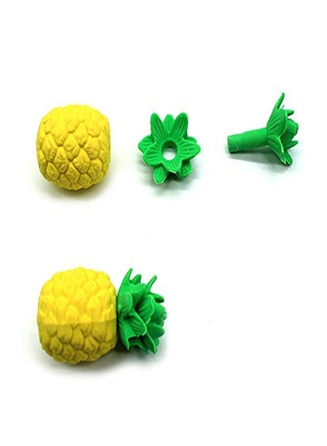 iMagitek 30 Pack Mini Pineapple Erasers for Pineapple Party Bag Favors, Stocking Fillers, Classroom Prizes - Image 5