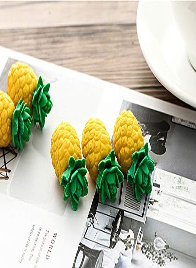 iMagitek 30 Pack Mini Pineapple Erasers for Pineapple Party Bag Favors, Stocking Fillers, Classroom Prizes - Image 4
