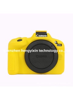 Generic Suitable For Canon EOS R50 Micro Single Camera Bag R50 Silicone Case Protective Cover Soft Case Camera Photography Bag-Color:Yellow  - Image 5
