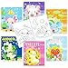 Dvbonike 24Pcs Axolotl Coloring Books Amphibian Theme DIY Art Booklet with Cool Drawing Patterns Birthday Party Favors Halloween Gifts Home School Classroom Activity Supply for Kids Age 48 - Image 3