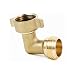 SAQXK 1pcs 90 Degree Water Hose Elbow for RV with Easy Grip Connector RV Water Hose Accessories RV Drinking Water Hose Adapter RV City Water Inlet Connection Camper Residential Outdoor Garden Hose Elbow - Image 2