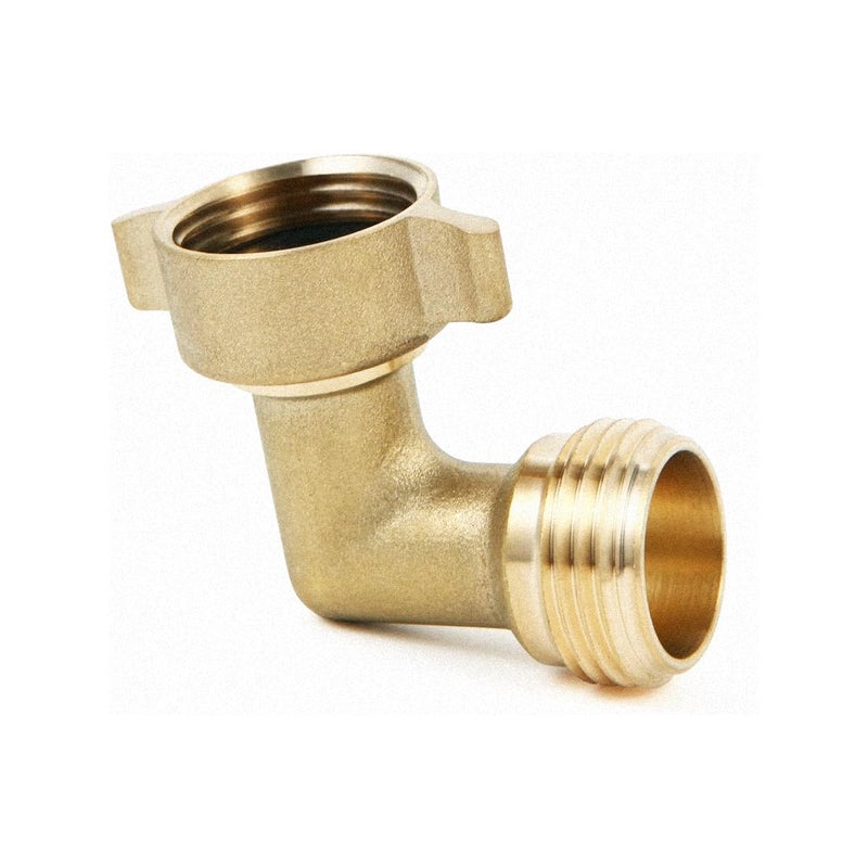 SAQXK 1pcs 90 Degree Water Hose Elbow for RV with Easy Grip Connector RV Water Hose Accessories RV Drinking Water Hose Adapter RV City Water Inlet Connection Camper Residential Outdoor Garden Hose Elbow - Image 3