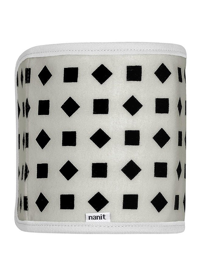 Nanit Breathing Wear Band – Works With Nanit Pro Baby Monitor To Track Breathing Motion, 100% Cotton, Size Medium, 3 - 12 Months , Pebble Grey  - Image 2