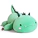 SNOWOLF Cute Dinosaur Plush Pillow Soft Dino Stuffed Animal Kawaii Plushie Toy Hugging Pillow Great Gift for Kids and Adult Birthday Valentines 20 Green - Image 2