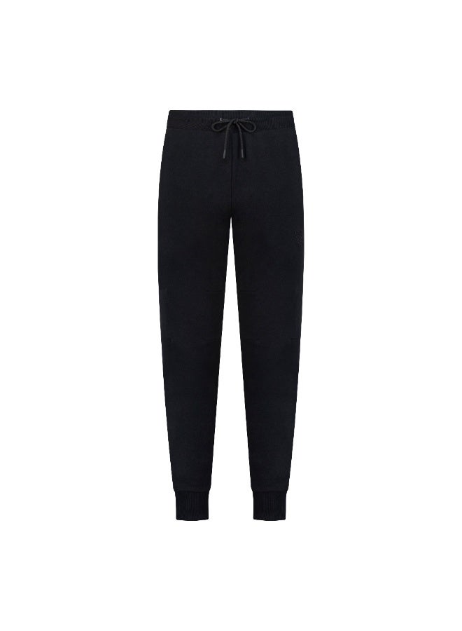 aegis store AEGIS Men’s Black Jogger Pants - Premium Cotton Blend, Drawstring Waist, Slim Fit - Image 1
