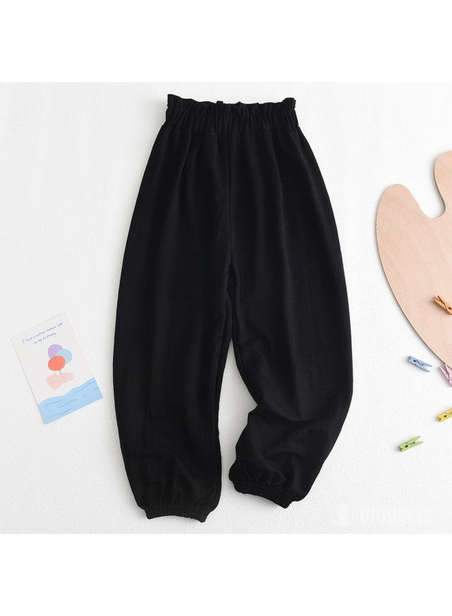Bumblebee Kids Pants, Boys & Girls Sportswear, Casual Loose-fit Home Pants, Breathable Sweat-absorbing Harem Pants - Image 2