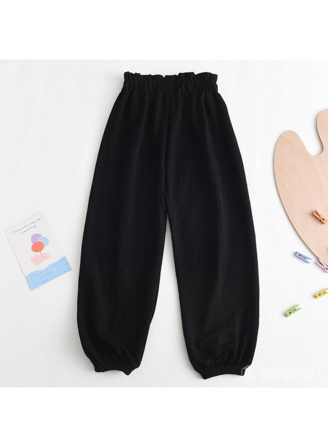 Bumblebee Kids Pants, Boys & Girls Sportswear, Casual Loose-fit Home Pants, Breathable Sweat-absorbing Harem Pants - Image 3