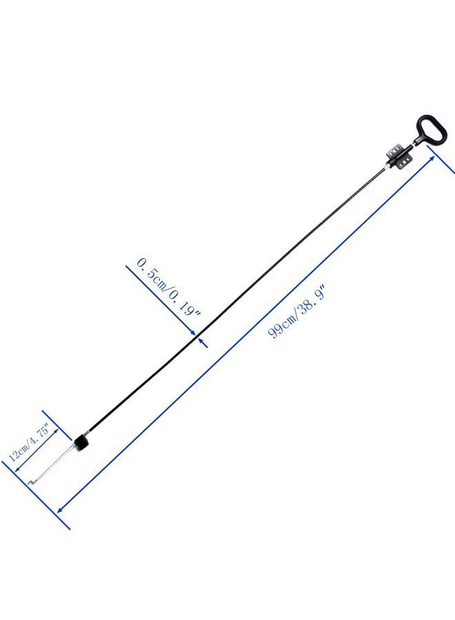 Love&Mini Recliner Replacement Parts, Sofa Reliable Release Pull Cables D-Ring Handle (2 pcs) - Image 2