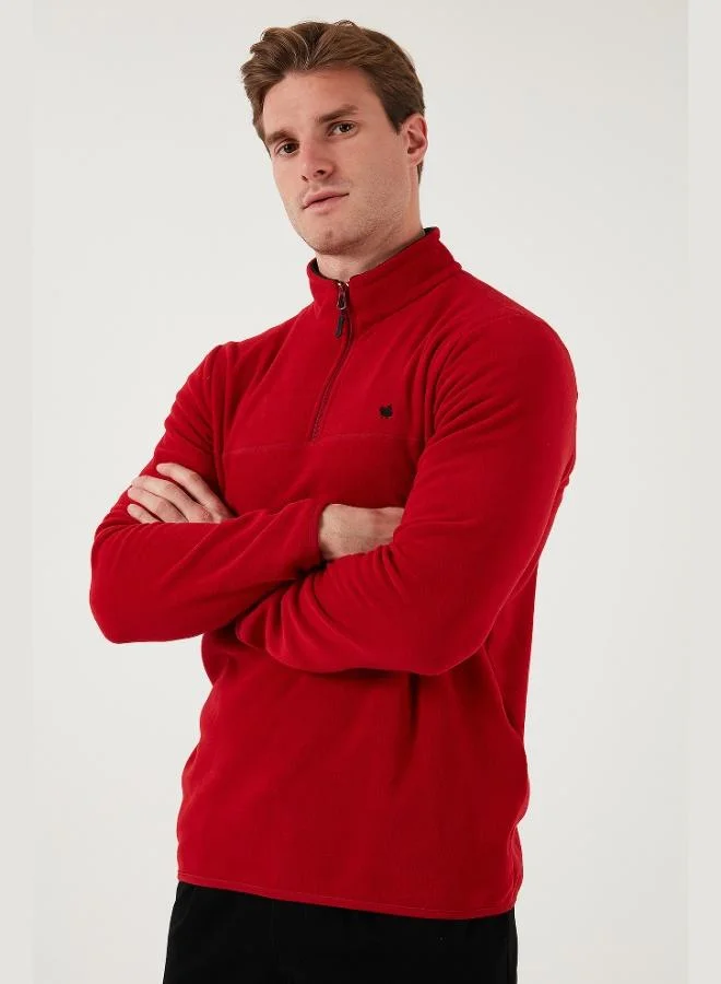 Buratti  Buratti Slim Fit Anti-Pilling Non-Pilling Bato Collar Winter Raised Polar Fleece Men's POLAR 5906001 for Men | Best Price UAE