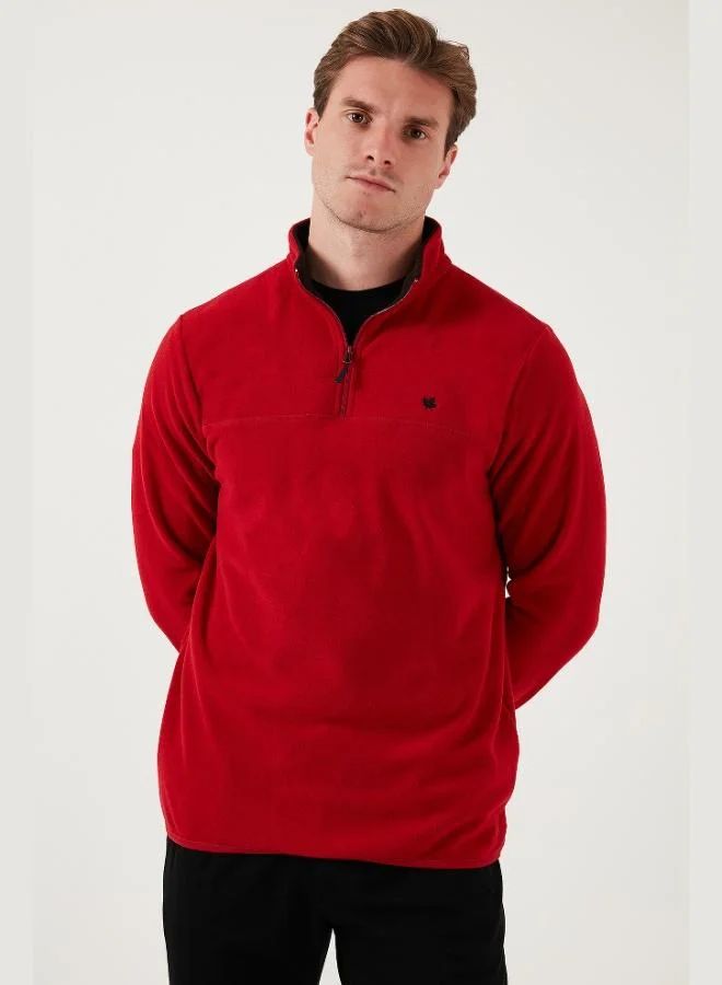 Buratti  Buratti Slim Fit Anti-Pilling Non-Pilling Bato Collar Winter Raised Polar Fleece Men's POLAR 5906001 for Men | Best Price UAE