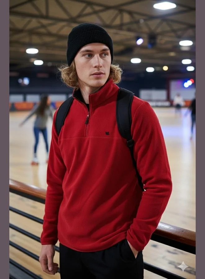 Buratti  Buratti Slim Fit Anti-Pilling Non-Pilling Bato Collar Winter Raised Polar Fleece Men's POLAR 5906001 for Men | Best Price UAE