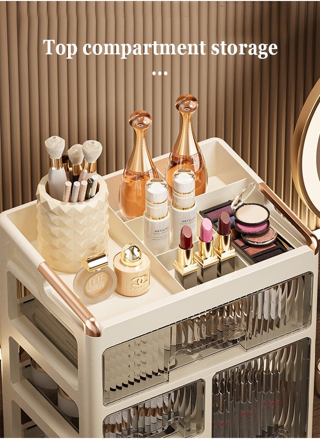 Beautiful High-end dressing table, drawer-type cosmetic storage box, multi-layer storage of lipstick, skin care products, jewelry  - Image 2