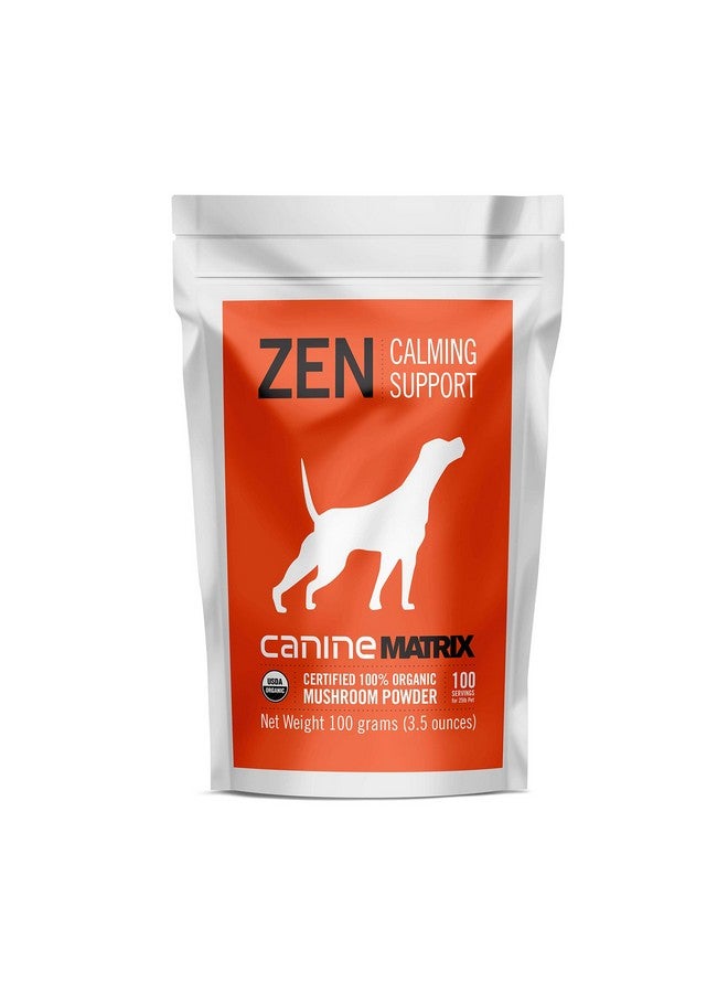 mushroom Matrix Om Mushroom Matrix Pet - Canine | Zen Matrix Mushroom Blend | USA Grown Human-Grade Organic Mushroom Powder Pet Supplement | Calming Soothing Support for Dogs & Cats | 100 Grams, 3.5 oz - Image 3