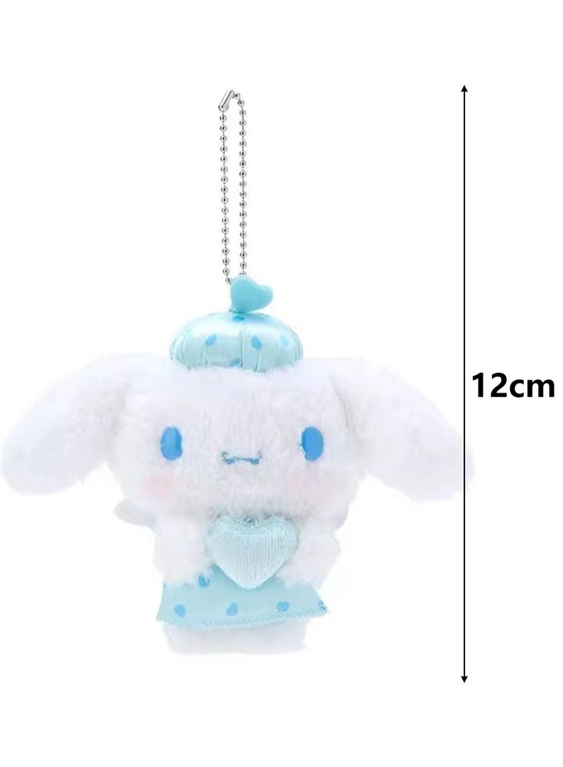 (Cinnamon Dog) Blue Skirt With  Wings Plush Toy Gift Ornament  - Image 2