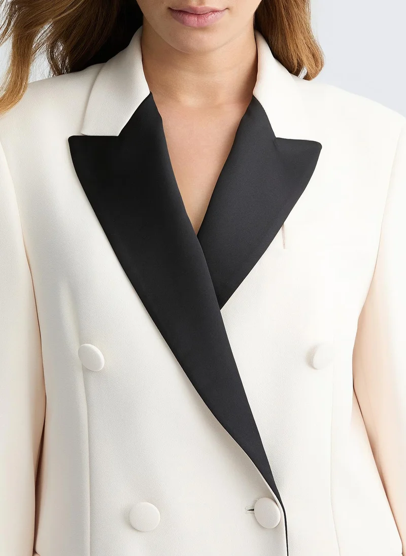 Liu Jo White double-breasted jacket
