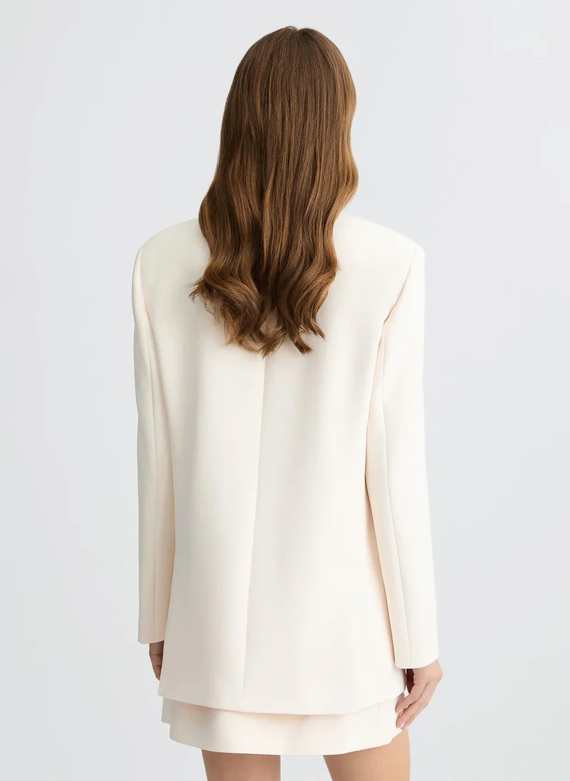Liu Jo White double-breasted jacket