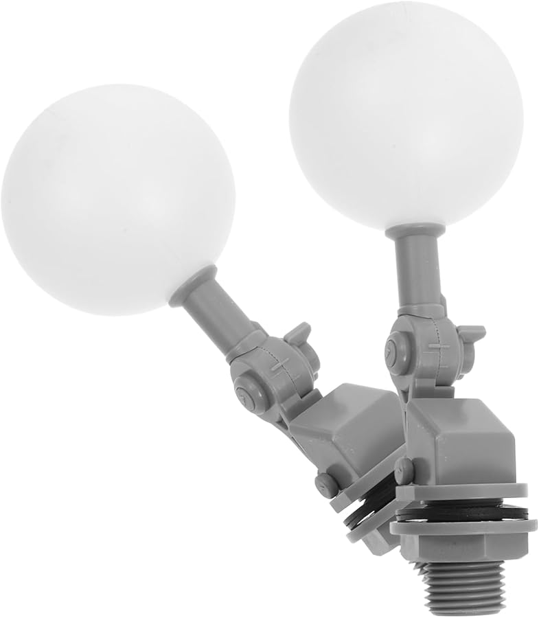 Heallily 2Pcs Adjustable Plastic Ball Float Valve For Automatic Water Level Control In Tanks Ponds Aquariums - Image 1