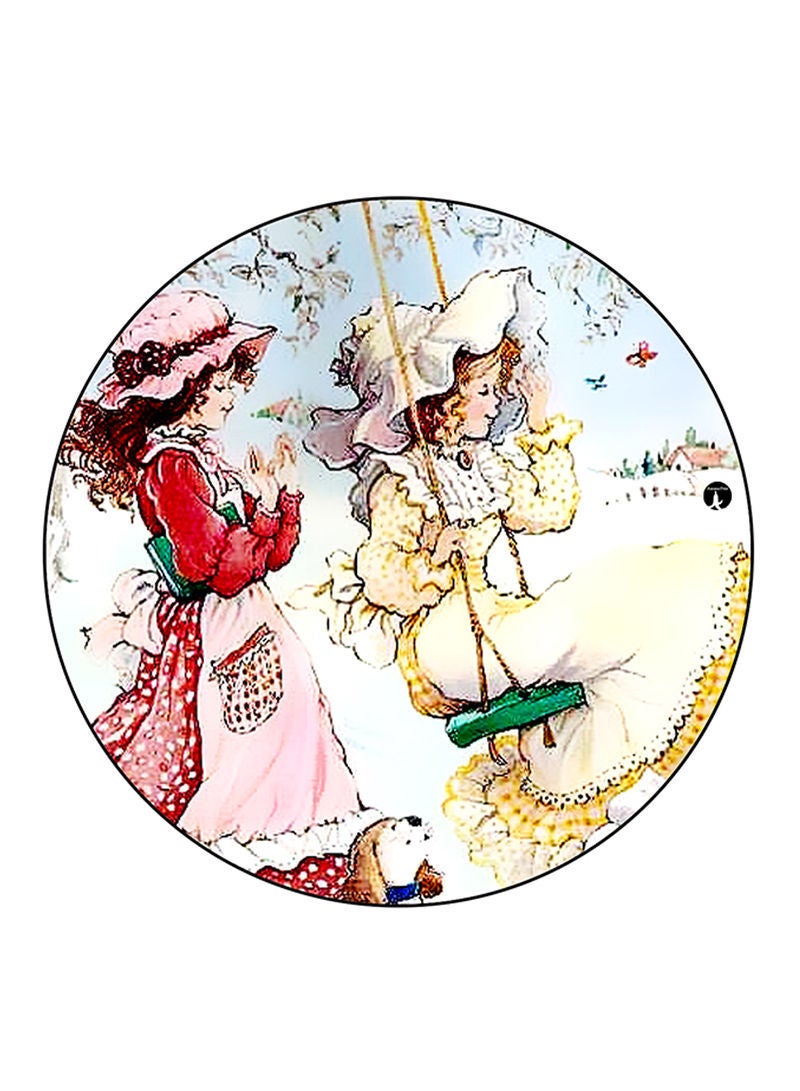 RKN Vintage Art Printed Fridge Magnet Multicolour - Image 2